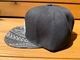 hi LA snapback cap / black x tribal