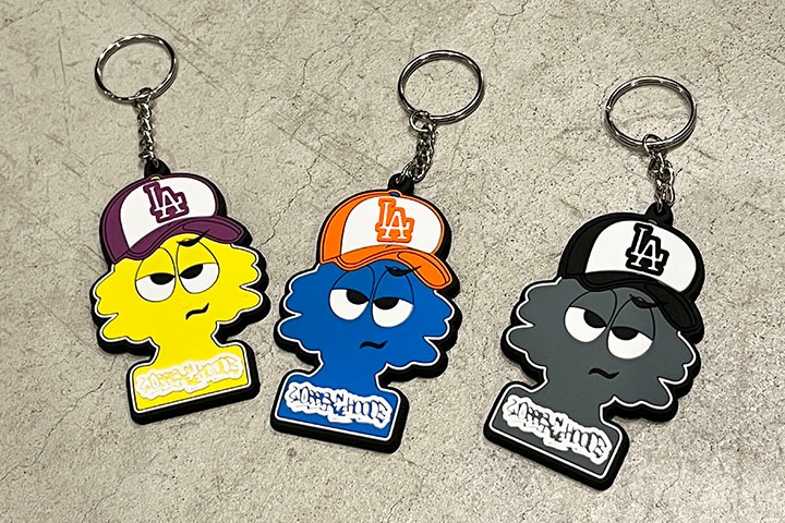 OSSANTHEHOOD pvc keychain 3 color set (imbig)