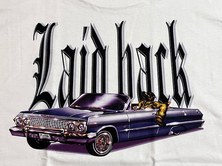 ROLLIN HARD Tshirt (laidback) / white