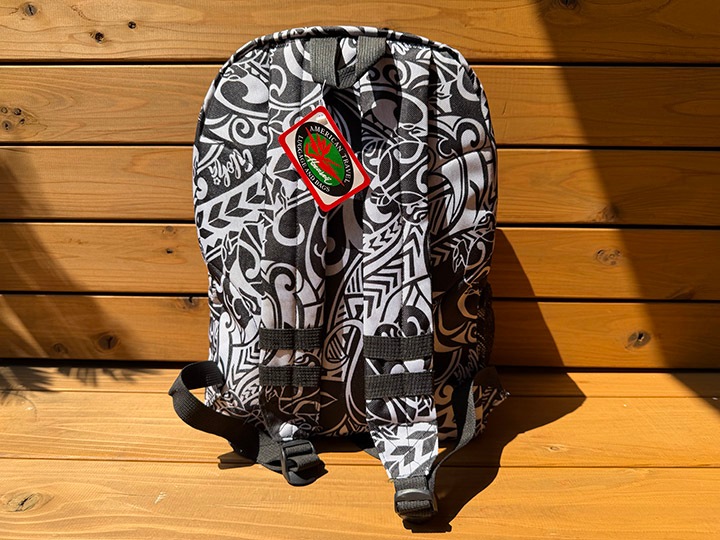Hawaiian tribal backpack / midium