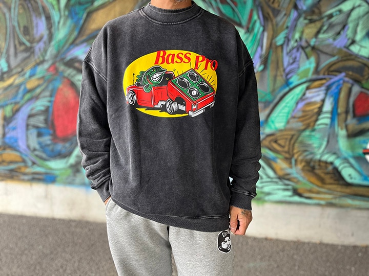 BENJIE ESCOBAR 12oz. crewneck sweat (tat) / charcol gray