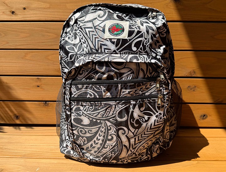 Hawaiian tribal backpack / large
