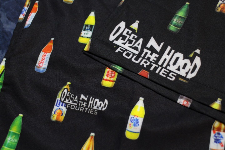 OSSANTHEHOOD S/S shirt (fourties) / black