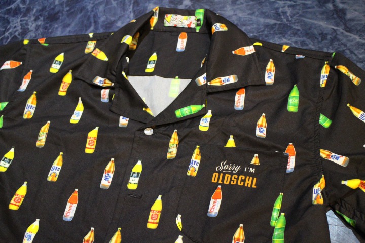 OSSANTHEHOOD S/S shirt (fourties) / black