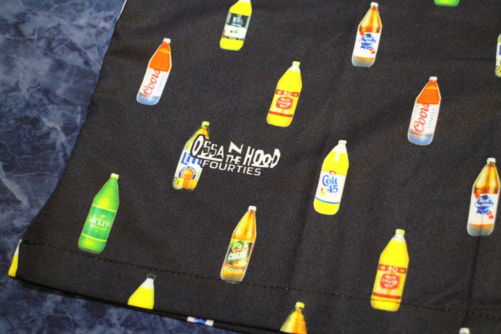 OSSANTHEHOOD S/S shirt (fourties) / black