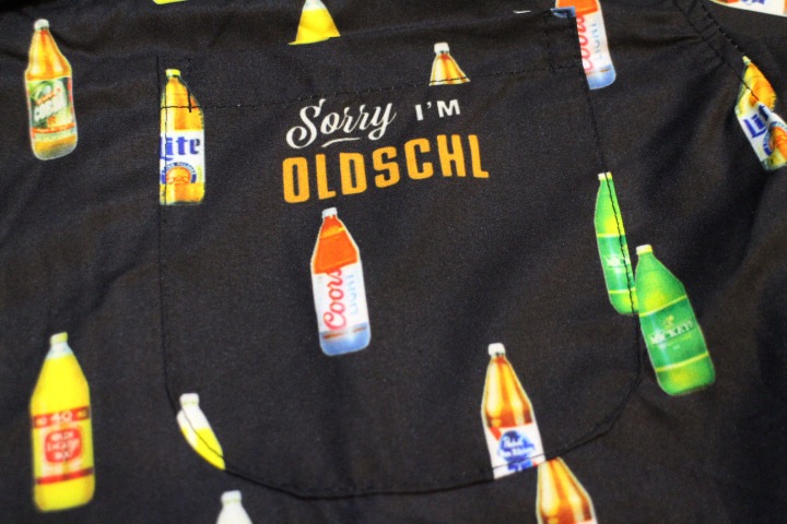 OSSANTHEHOOD S/S shirt (fourties) / black