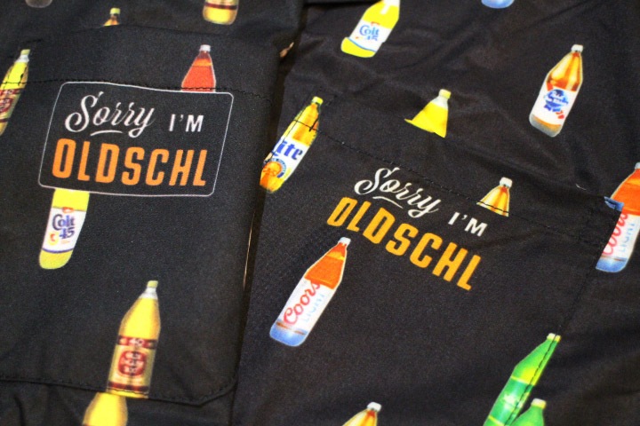 OSSANTHEHOOD S/S shirt (fourties) / black