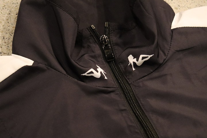 OSSANTHEHOOD shaka-shaka nylon set up / black & gray