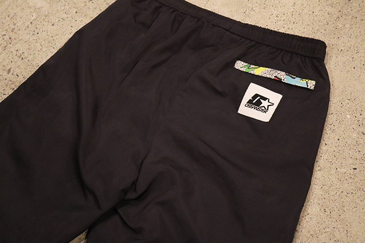 OSSANTHEHOOD shaka-shaka nylon set up / black & gray