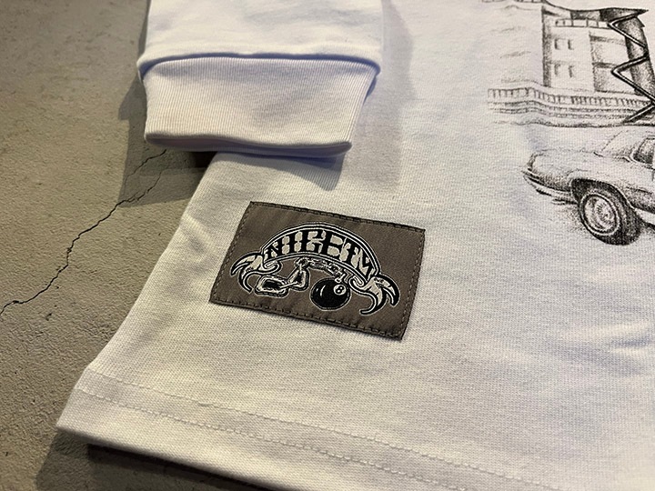 "SINCE NINETY THREE" longsleeve Tshirt / white