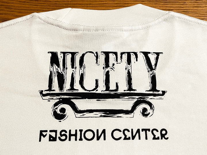 "SINCE NINETY THREE" 10.2oz. ultra heavyweight LS Tshirt / white