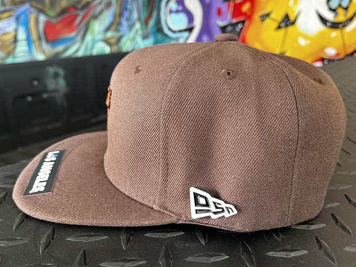 OSSANTHEHOOD snapback cap (kickit) / brown