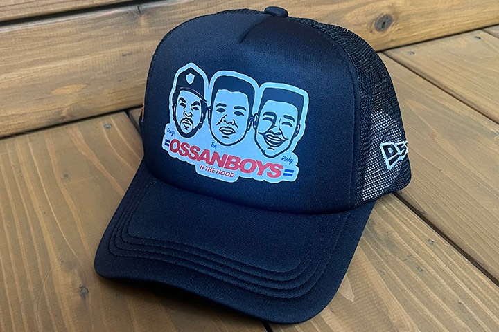 OSSANTHEHOOD mesh tracker cap (ossanboys) / black