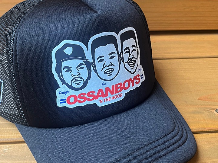 OSSANTHEHOOD mesh tracker cap (ossanboys) / black
