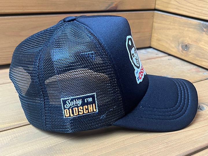 OSSANTHEHOOD mesh tracker cap (ossanboys) / black
