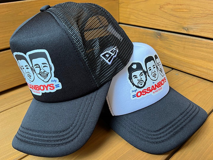 OSSANTHEHOOD mesh tracker cap (ossanboys) / black