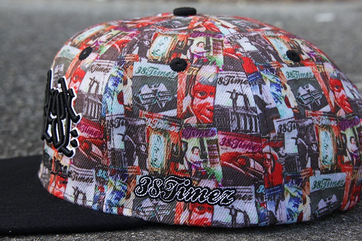 OSSANTHEHOOD x 38TIMEZ snapback cap