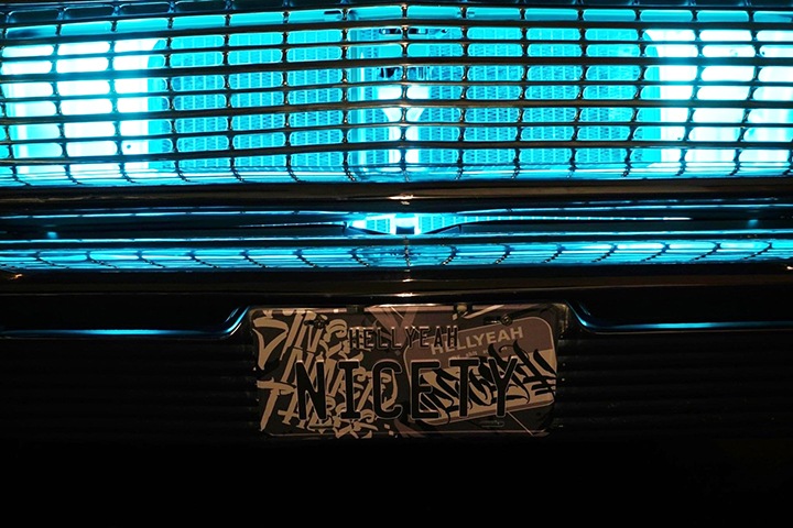 CHAZ BOJORQUEZ x NICETY "IN THE MIX" nylon sublimation shorts