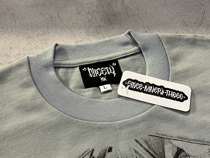 "SINCE NINETY THREE" longsleeve Tshirt / stone green