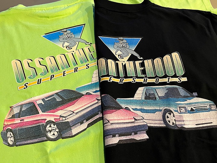 OSSANTHEHOOD Tshirt (supershots) / black