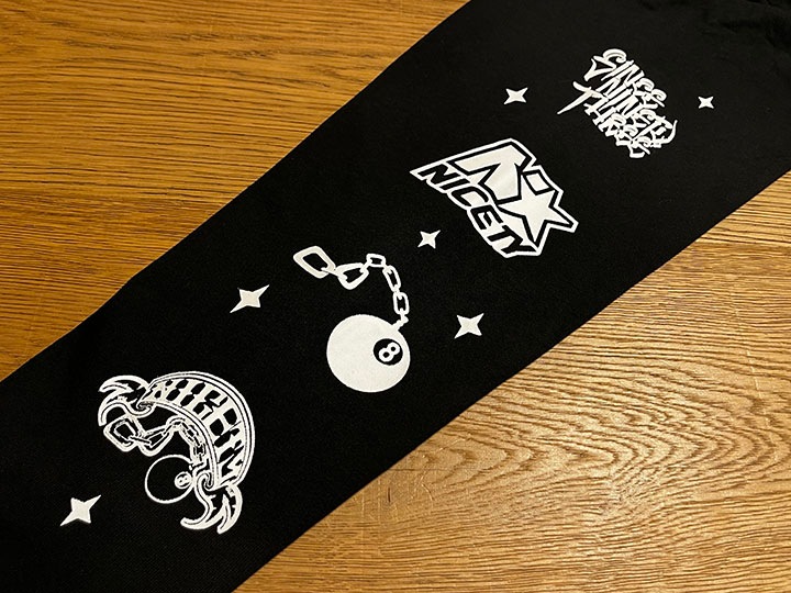 "SINCE NINETY THREE" 10.2oz. ultra heavyweight LS Tshirt / black