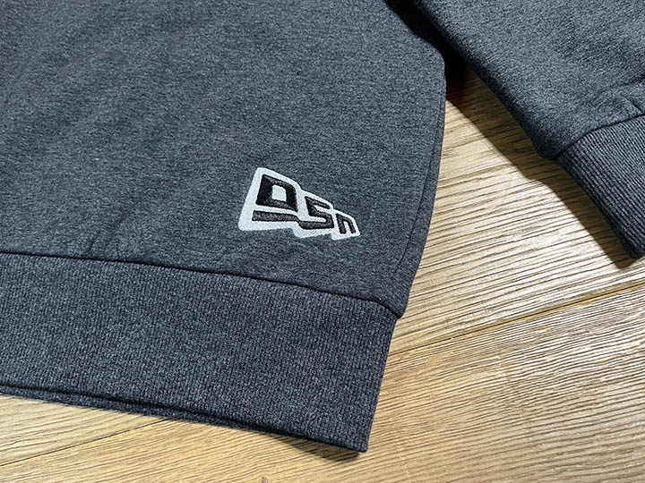 OSSANTHEHOOD sherpa lined zipup hood (kickit) / charcol