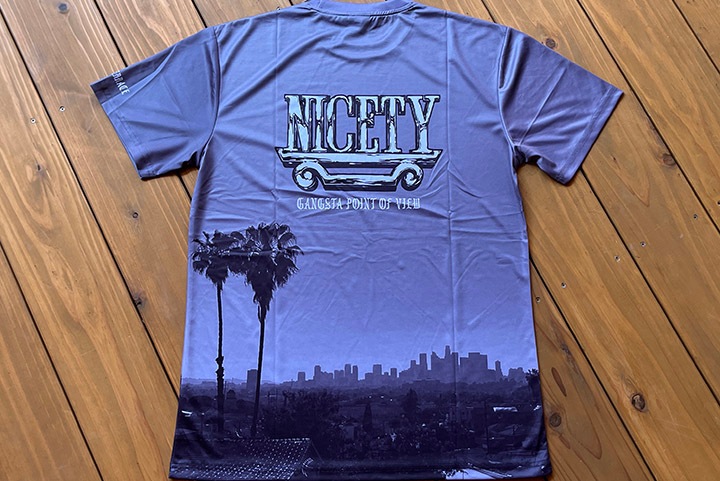 NICETY Φξ dry fit Tshirt (point of view) gray
