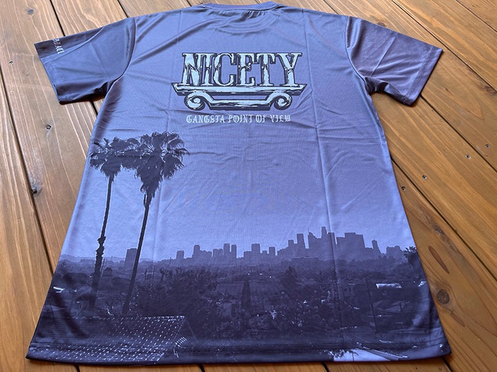 NICETY Φξ dry fit Tshirt (point of view) gray