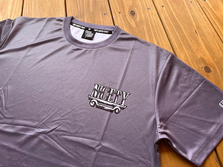 NICETY Φξ dry fit Tshirt (point of view) gray