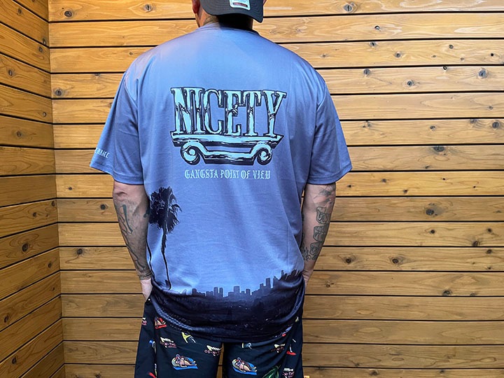NICETY Φξ dry fit Tshirt (point of view) gray