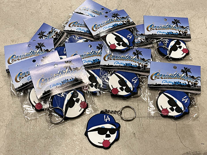 OSSANTHEHOOD pvc keychain (joaquin)