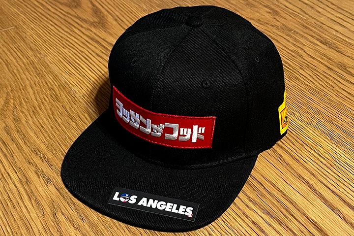 OSSANTHEHOOD snapback cap (box) / black