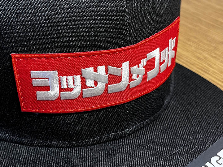 OSSANTHEHOOD snapback cap (box) / black