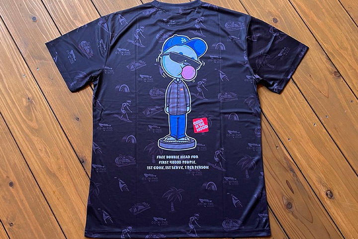 OSSANTHEHOOD Φξ dry fit Tshirt (bobble head game) black