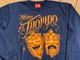 Tacos El Trompo longsleeve Tshirt (trompo) / navy x orange