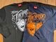 Tacos El Trompo longsleeve Tshirt (trompo) / navy x orange