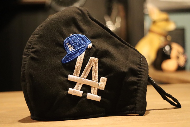 LA cotton mask / black