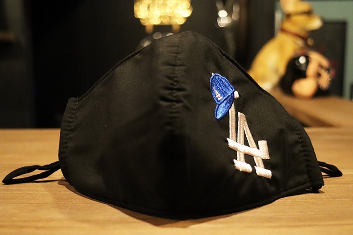 LA cotton mask / black