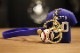 LA DODGERS rubber keychain / blue