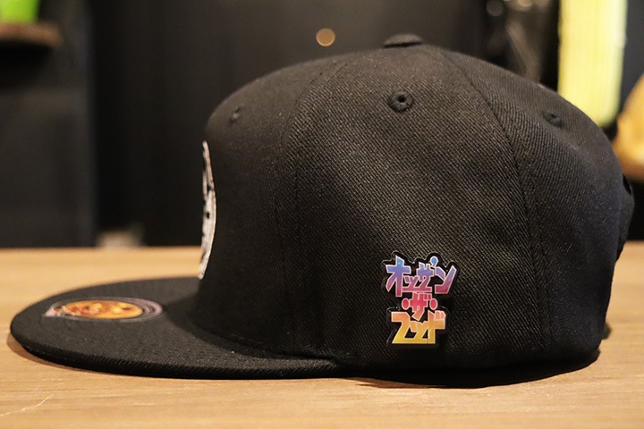 OSSANTHEHOOD snapback cap (wire) / black