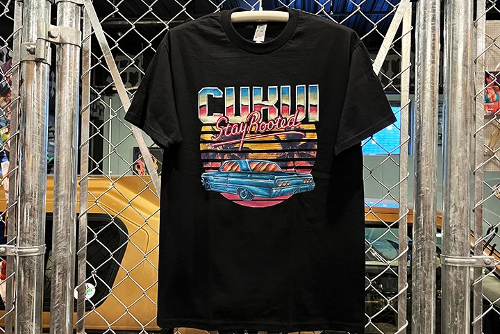 CUKUI Tshirt (synthwave) / black