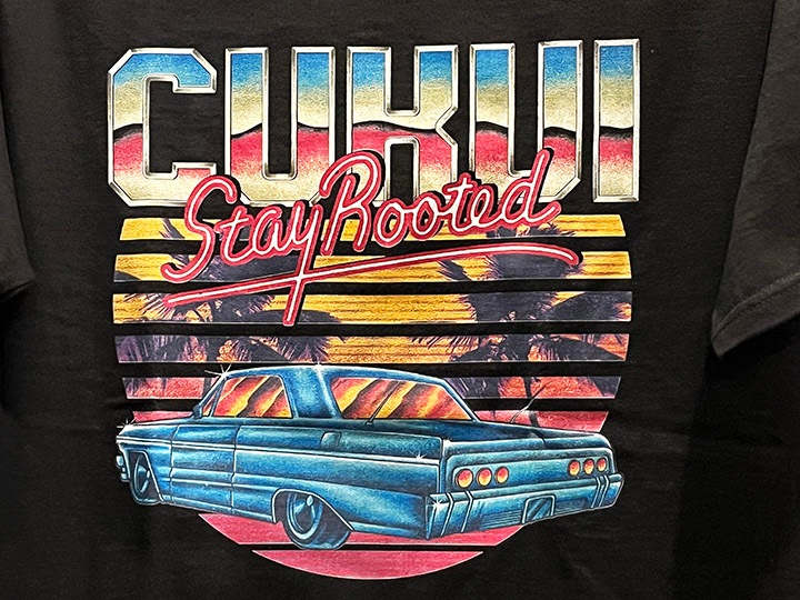 CUKUI Tshirt (synthwave) / black