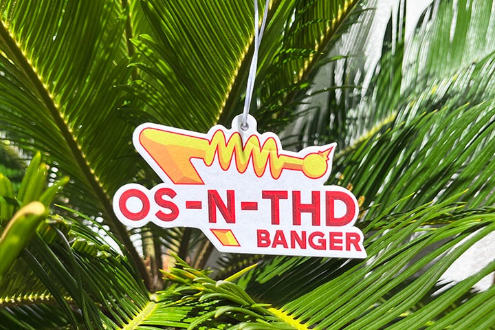 OSSANTHEHOOD air freshener (banger) 