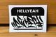 NICETY vinyl sticker (hellyeah)
