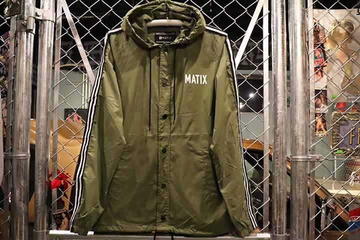 MATIX windbreaker (compton surf) / olive