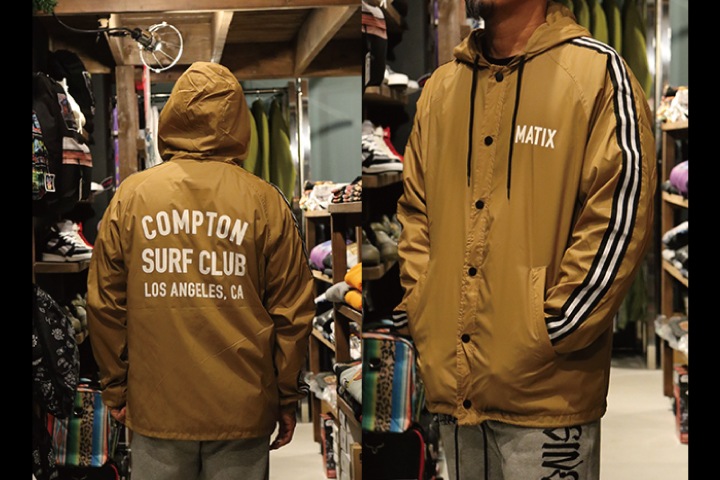 MATIX windbreaker (compton surf) / olive