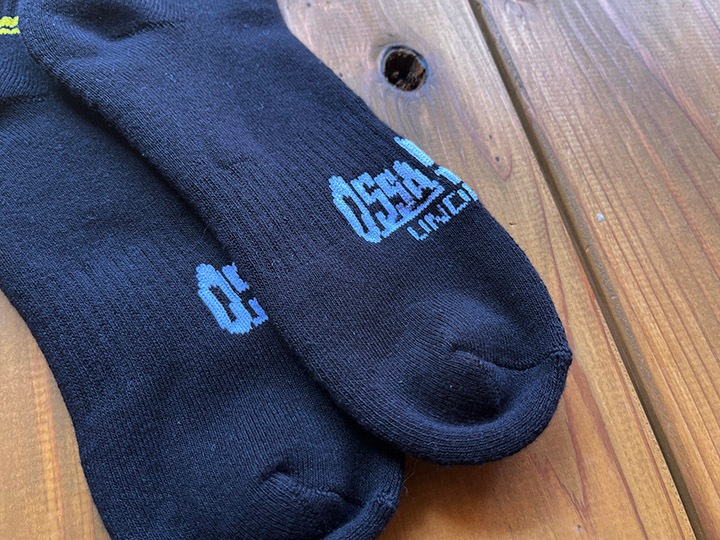 OSSANTHEHOOD socks (banger) / black