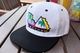 OSSANTHEHOOD snapback cap (LA) / white & black