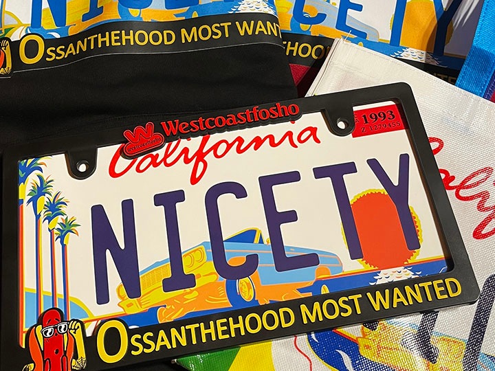 OSSANTHEHOOD 13oz pile hoodie (most wanted) / black