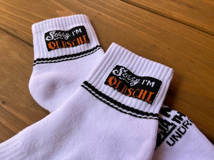 OSSANTHEHOOD socks (olschl) / white